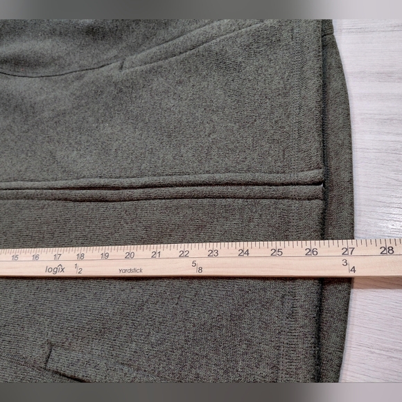 Cabela's Women Olive Green Fair Isle Patterned Sleeve Fleece Lined Full Zip Sz L - Picture 16 of 16